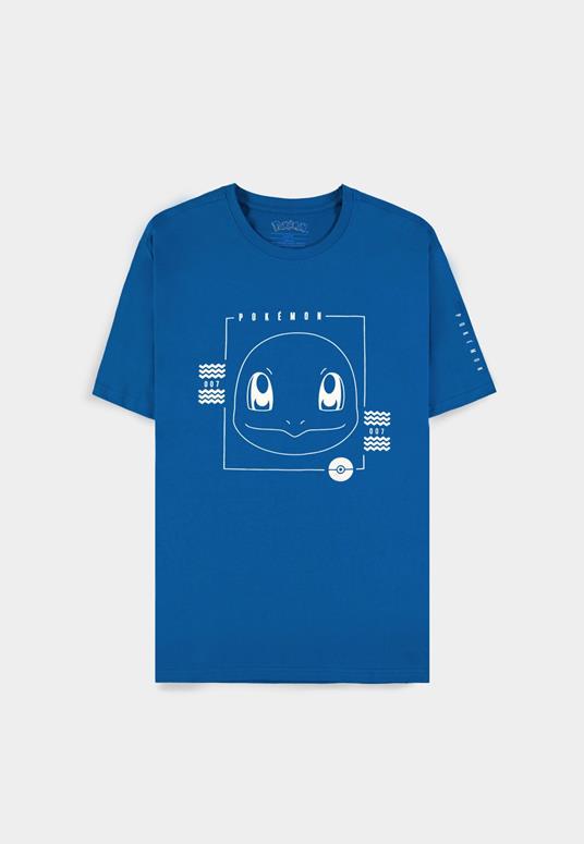 T-Shirt Unisex Tg. 2XL Pokemon: Squirtle - Blue
