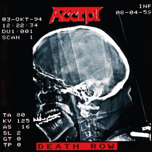 Death Row - CD Audio di Accept
