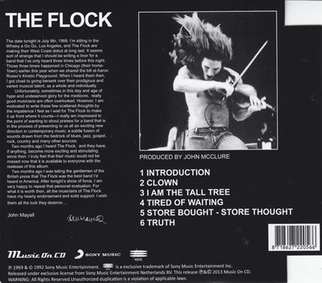 Flock - CD Audio di Flock - 2
