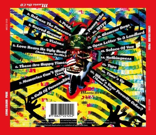 Pride - CD Audio di Living Colour - 2