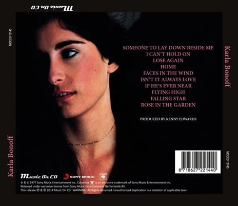 Karla Bonoff - CD Audio di Karla Bonoff - 2
