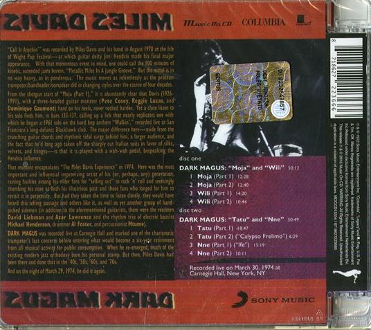 Dark Magus - CD Audio di Miles Davis - 2