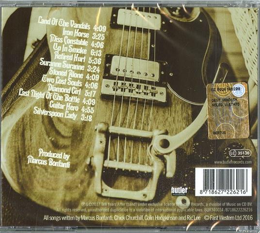 A Sting in the Tale - CD Audio di Ten Years After - 2