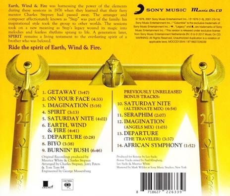Spirit + 5 - CD Audio di Earth Wind & Fire - 2