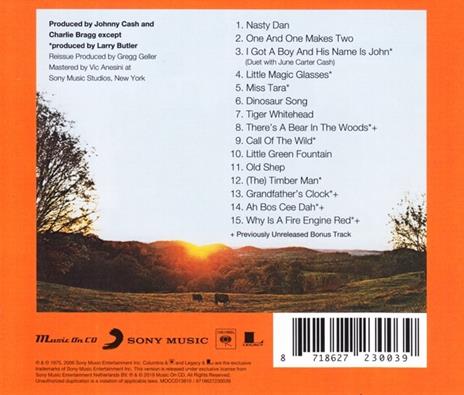 Johnny Cash Children's Album - CD Audio di Johnny Cash - 2