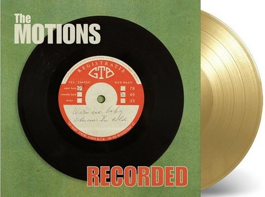 Recorded (Gold Coloured Vinyl) - Vinile LP di Motions - 2