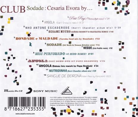 Club Sodade - CD Audio di Cesaria Evora - 2