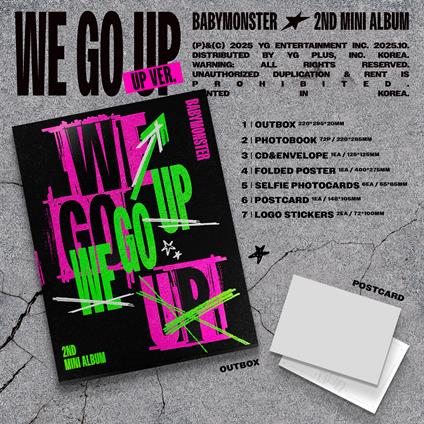 We Go Up (Up Version) - CD Audio di Babymonster
