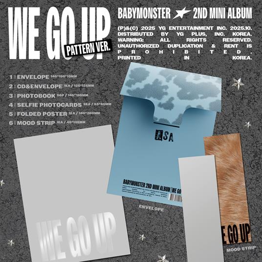 We Go Up (Pattern - Chiquita) - CD Audio di Babymonster