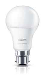 Philips Lampadina a luce bianca calda, 9W (60W) B22