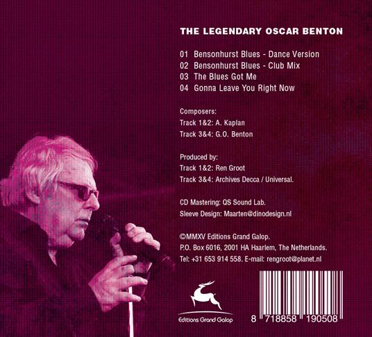 Benson Hurst Blues - CD Audio Singolo di Oscar Benton - 2