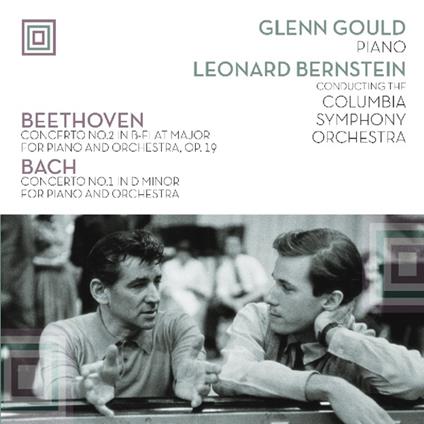 Plays Beethoven and Bach - Vinile LP di Johann Sebastian Bach,Ludwig van Beethoven,Leonard Bernstein,Glenn Gould,Columbia Symphony Orchestra