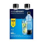 SodaStream 8719128112756 borraccia 1000 ml Uso quotidiano Nero, Trasparente Plastica