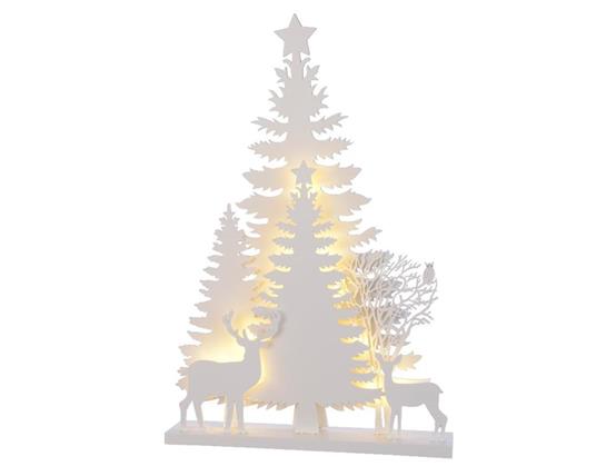 Albero Stilizzato a Led 40 cm 12 Led