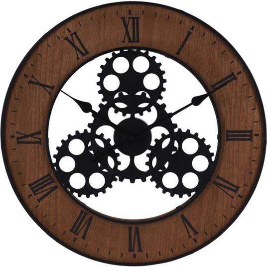 Orologio da parete con meccanismo a vista, Ø 57 cm - Segnale - Casa e  Cucina | IBS
