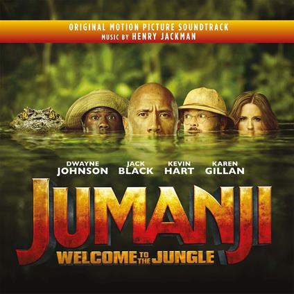 Jumanji. Welcome to the Jungle (Silver and Black Marbled Vinyl) (Colonna sonora) - Vinile LP di Henry Jackman
