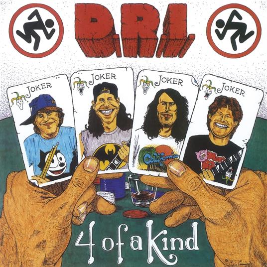 Four Of A Kind (Ltd. Red-Black Marbled Vinyl) - Vinile LP di D.R.I.