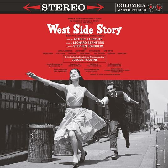 West Side Story (Original Broadway Cast) (Ltd. Translucent Red Vinyl) (Colonna Sonora) - Vinile LP di Leonard Bernstein