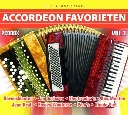 Allergrootste Accordeon Favorieten - CD Audio