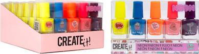 Set 5 smalti colori neon,Create It,Eta 6+