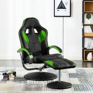 vidaxl Poltrona Gaming Reclinabile Con Poggiapiedi Verde In Similpelle -  vidaXL - Casa e Cucina | IBS