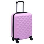 vidaXL Trolley a Custodia Rigida Rosa ABS