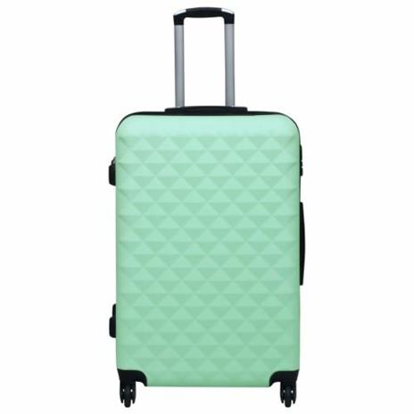 vidaXL Set Valigie Trolley a Custodia Rigida 2 pz Menta in ABS - 2