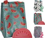 Borsa Termica 25cm Con Elemento Refrigerante Colori Assortiti Accessori Pic Nic