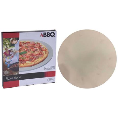 ProGarden Piastra in Pietra per Pizza per Griglia 30 cm Crema - 2