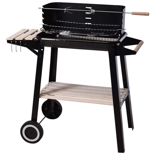 ProGarden Griglia Barbecue a Carbonella 86,5 cm Nera - ProGarden - Idee  regalo