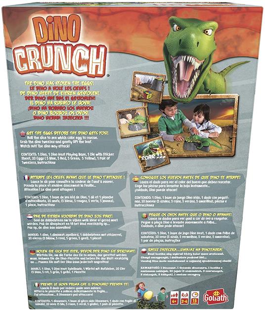 Dino Crunch. Gioco da tavolo - 7