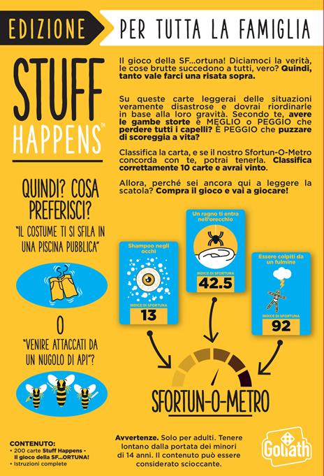 Stuff happen - il gioco della sfortuna! Gioco da tavolo - 6