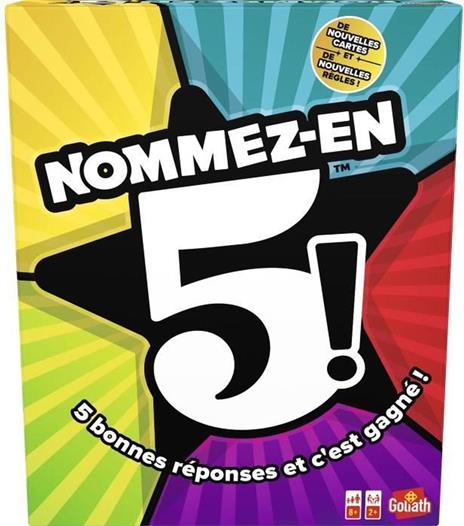 Nome 5 - gioco di società