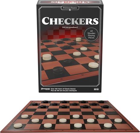 Goliath Dama Checkers – Gioco Da Tavolo Classico 6+ per Bambini e Famiglie