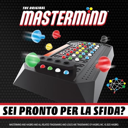 MasterMind Classic - dai 8 Anni - Indovina Il Codice Segreto - Gioco Da Tavolo Per Bambini e Adulti - 6