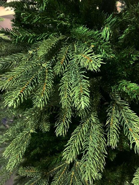 Albero Di Natale Sunndal 210cm Verde Molto Folto 1626 Rami Ecologico - 2