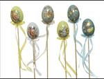 Decoris Pick Uova D04x36cm Foam 6pz Famiglia Di Animaletti