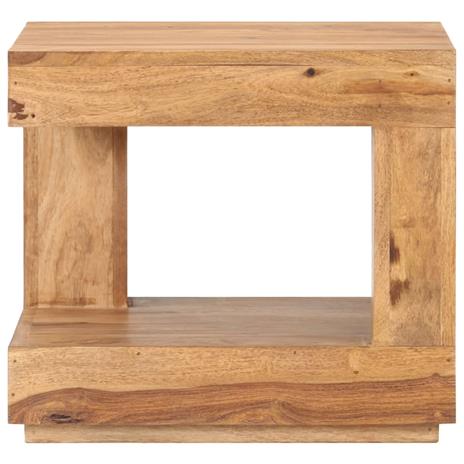 vidaXL Tavolo da Salotto 45x45x40 cm in Legno Massello di Acacia - 5