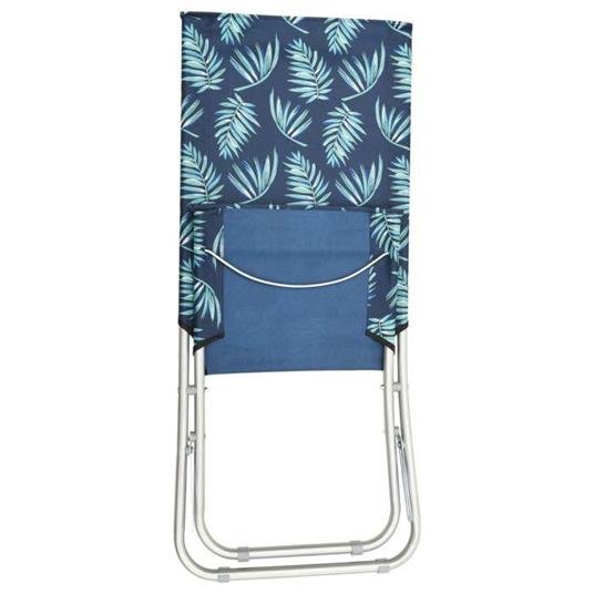 AKTIVE Confezione Economica 2 Sedie Da Spiaggia Multiposizione Antiribaltamento Con Cuscino 48 X 60 X 90 Cm Alluminio Plastica Tessuto Minorca X 87909977
