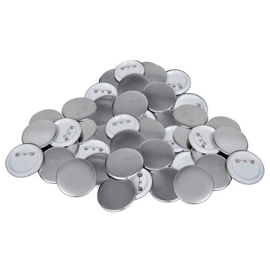vidaXL Macchina per Badge con 500 Set a Spilla 37 mm Punzone Rotativo - 5