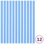 vidaXL Protezioni in Poliuretano per Pali Trampolino12pz 92,5 cm Blu