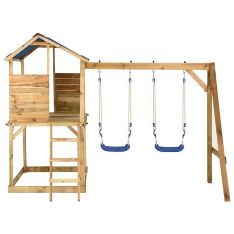 vidaXL Set da Gioco da Esterno in Legno di Pino Impregnato - 2