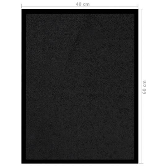 vidaXL Zerbino Nero 40x60 cm - 3