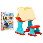 vidaXL Scrivania e Cavalletto per Bambini Regolabile