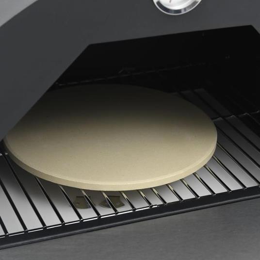 vidaXL Forno per Pizza e Barbecue 3-in-1 Nero - 3