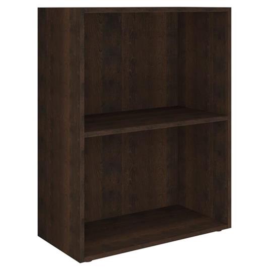 vidaXL Libreria in Truciolato 60x31x78 cm Rovere Fumo - 2