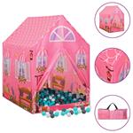 vidaXL Tenda da Gioco per Bambini Rosa con 250 Palline 69x94x104 cm