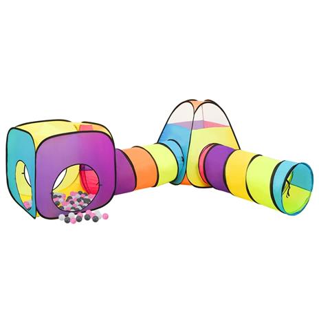 vidaXL Tenda da Gioco per Bambini 250 Palline Multicolore 190x264x90cm - 2