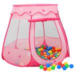 vidaXL Tenda da Gioco per Bambini Rosa 102x102x82 cm