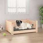 vidaXL Cuccia per Cani 65,5x50,5x28 cm in Legno Massello di Pino